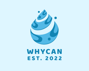 Drop - Blue Water Droplet logo design