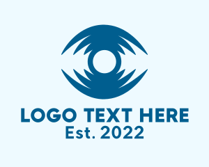 Vision - Optical Vision Eye logo design