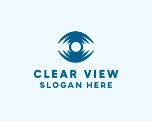 Vision - Optical Vision Eye logo design