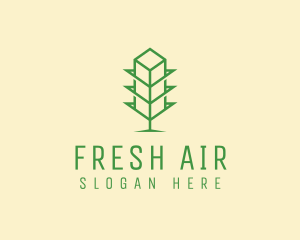 Organic Tower Shop logo design