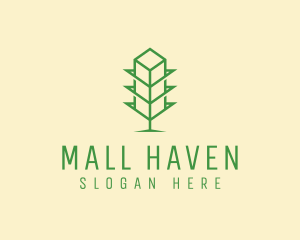 Organic Tower Shop logo design