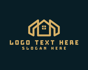 House Roof Property Residence Logo