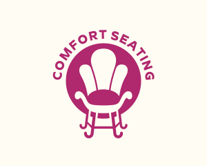 Vanity Chair Furniture logo design