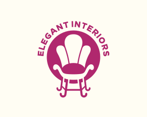 Vanity Chair Furniture logo design