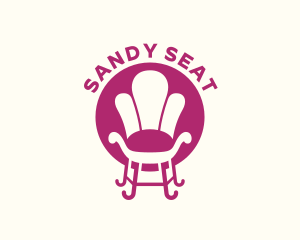 Vanity Chair Furniture logo design