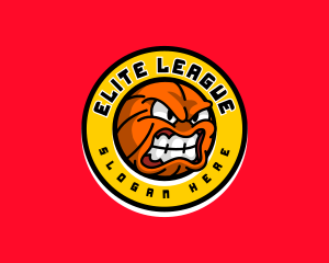 League - Basketball League Game logo design