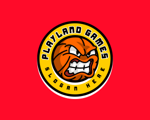 Game - Basketball League Game logo design