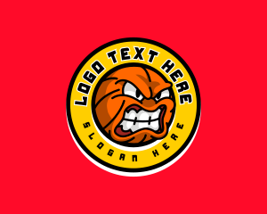 Basketball League Game Logo