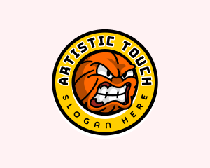 Basketball League Game logo design