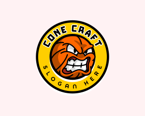 Basketball League Game logo design