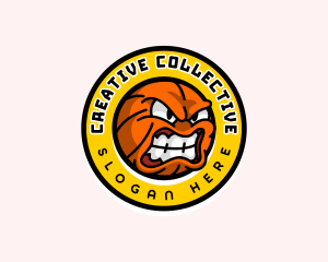 Basketball League Game logo design