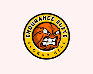 Basketball League Game logo design