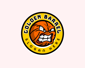 Basketball League Game logo design