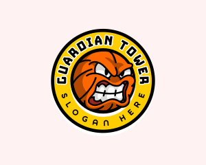 Basketball League Game logo design