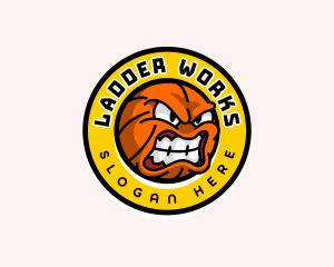 Basketball League Game logo design