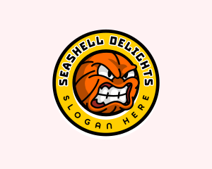 Basketball League Game logo design