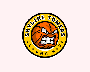 Basketball League Game logo design