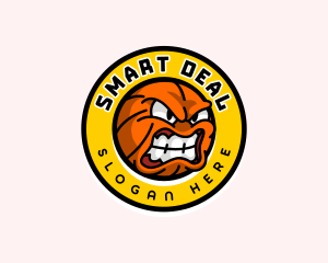 Basketball League Game logo design