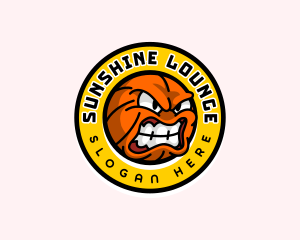 Basketball League Game logo design