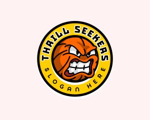 Basketball League Game logo design