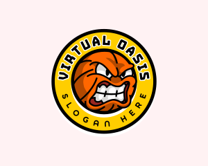 Basketball League Game logo design