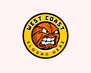 Basketball League Game logo design