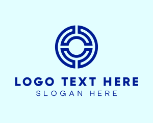 Dot - Corporate Digital Maze logo design