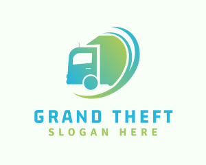 Shipment - Cargo Truck Delivery logo design