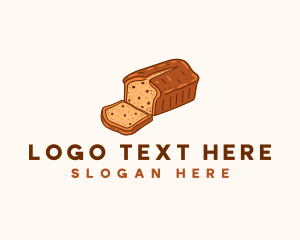 Loaf - Banana Bread Baking logo design