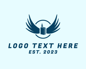 Vape - Vape Cigarette Wings logo design