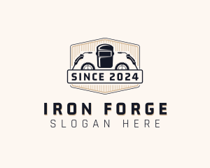 Welding Fabrication Contractor logo design