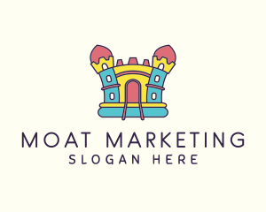 Moat - Colorful Castle Fort logo design