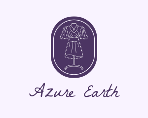 Purple Dress Mannequin logo design