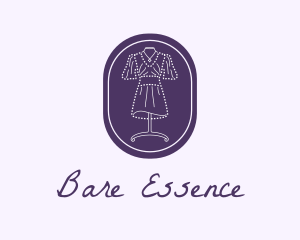 Purple Dress Mannequin logo design