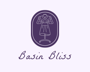 Purple Dress Mannequin logo design