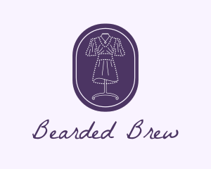 Purple Dress Mannequin logo design