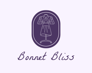 Purple Dress Mannequin logo design