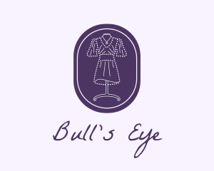 Purple Dress Mannequin logo design