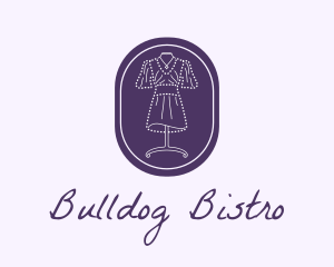 Purple Dress Mannequin logo design