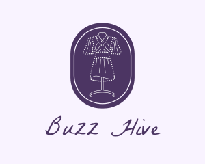 Purple Dress Mannequin logo design