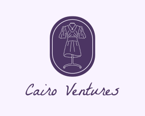 Purple Dress Mannequin logo design