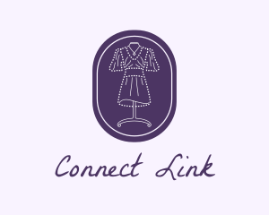 Purple Dress Mannequin logo design