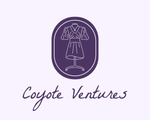 Purple Dress Mannequin logo design