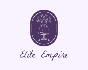 Purple Dress Mannequin logo design