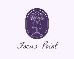 Purple Dress Mannequin logo design