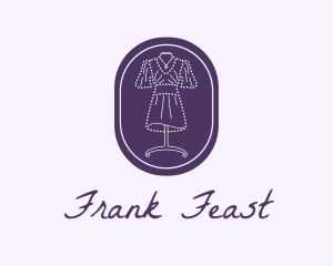 Purple Dress Mannequin logo design