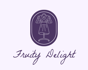 Purple Dress Mannequin logo design