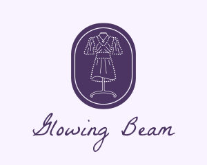 Purple Dress Mannequin logo design