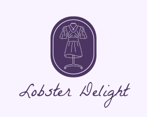 Purple Dress Mannequin logo design