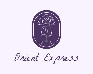 Purple Dress Mannequin logo design